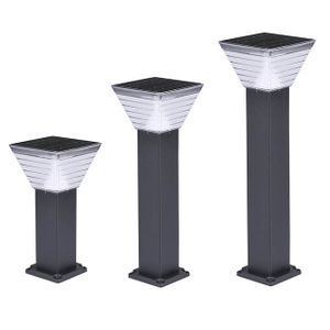 Luz de Bollard Solar Bollard Luz de la césped del césped del césped de la ruta de la ruta