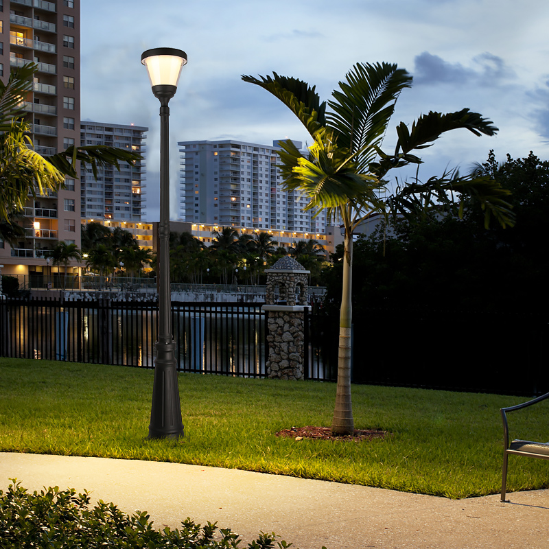Comercial 5W Garden Solar Post Light